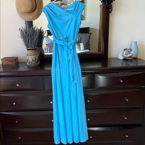 Vintage 60s/70s blue dress